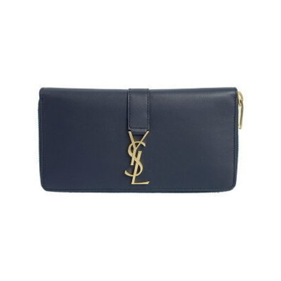 SAINT LAURENT PARIS YSL Zip Wallet Long - Picture 1 of 5